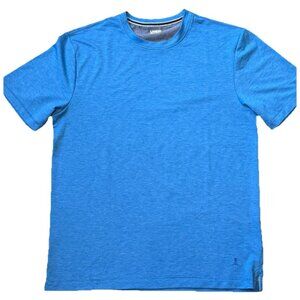 Lands' End Men's Tee Classic Fit 4-Way Stretch Blue Size Medium